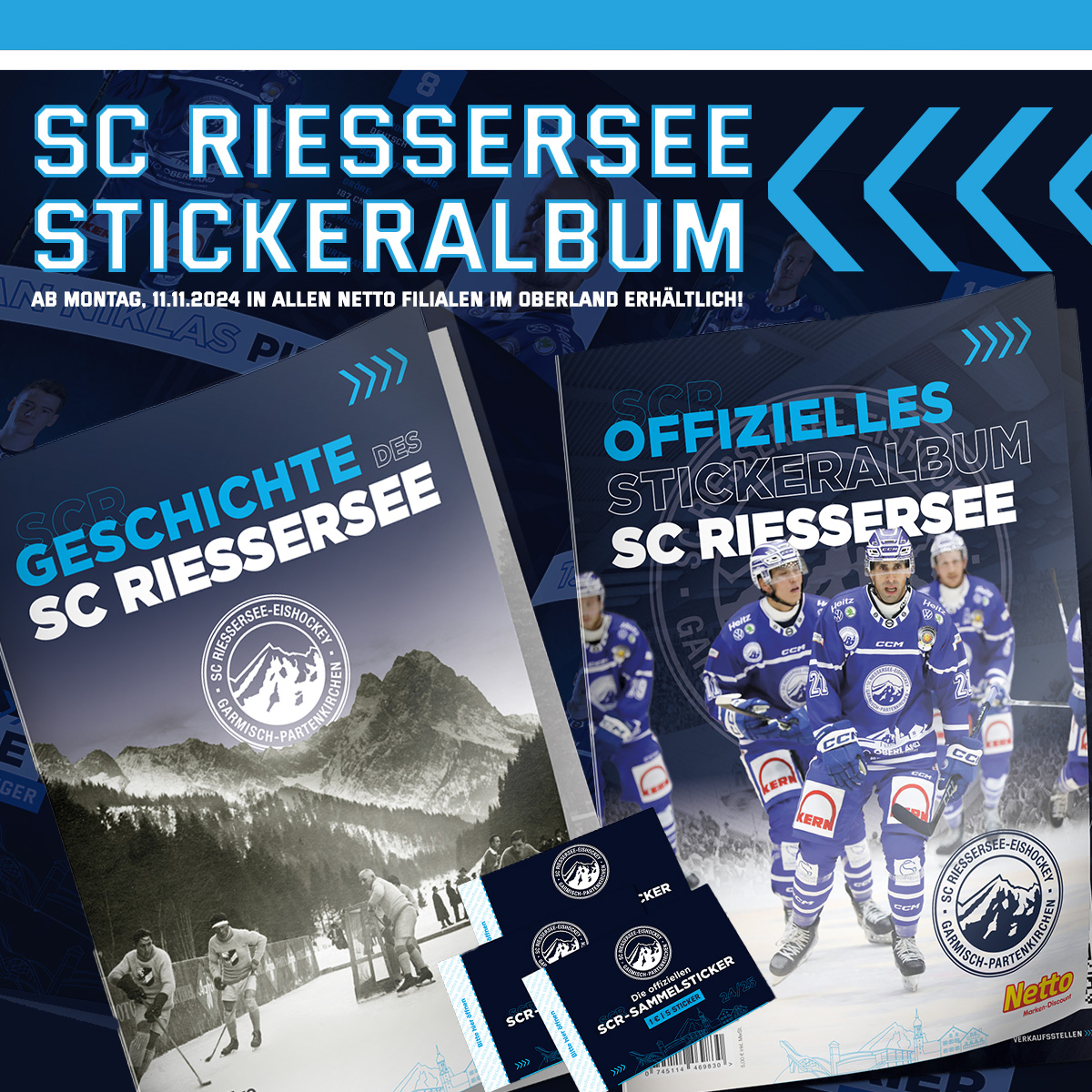 Das erste exklusive SCR Stickeralbum ist im Anflug